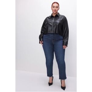 Good American Good Leg Straight Jeans
Indigo 511 Size 15